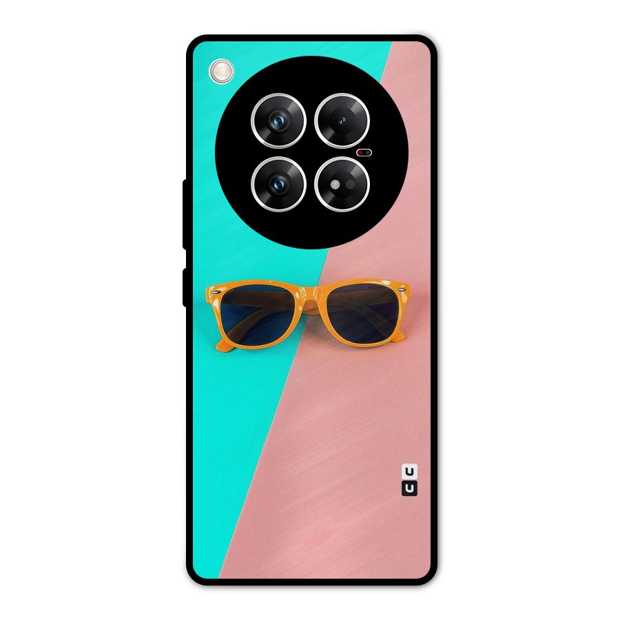 Minimal Glasses Metal Back Case for Infinix Zero 40 5G