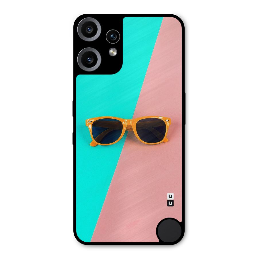 Minimal Glasses Metal Back Case for Nothing CMF Phone 2 Pro