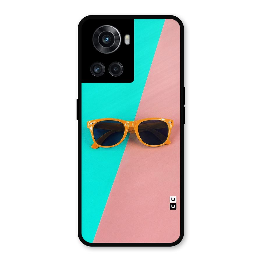 Minimal Glasses Metal Back Case for OnePlus 10R