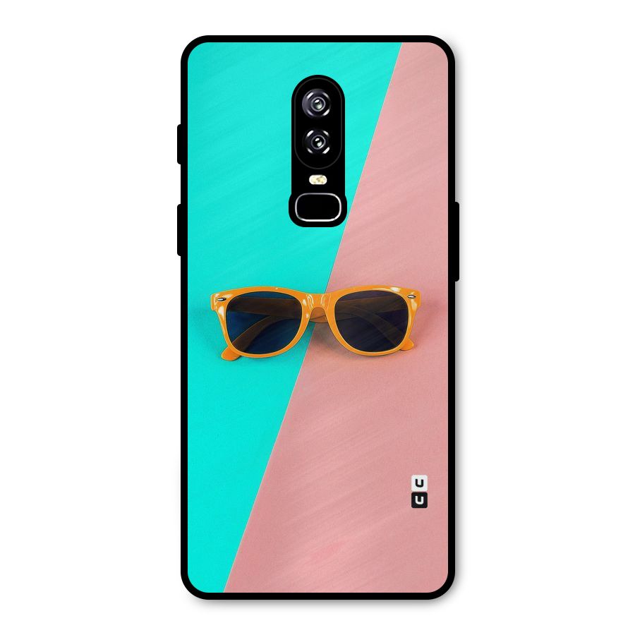 Minimal Glasses Metal Back Case for OnePlus 6