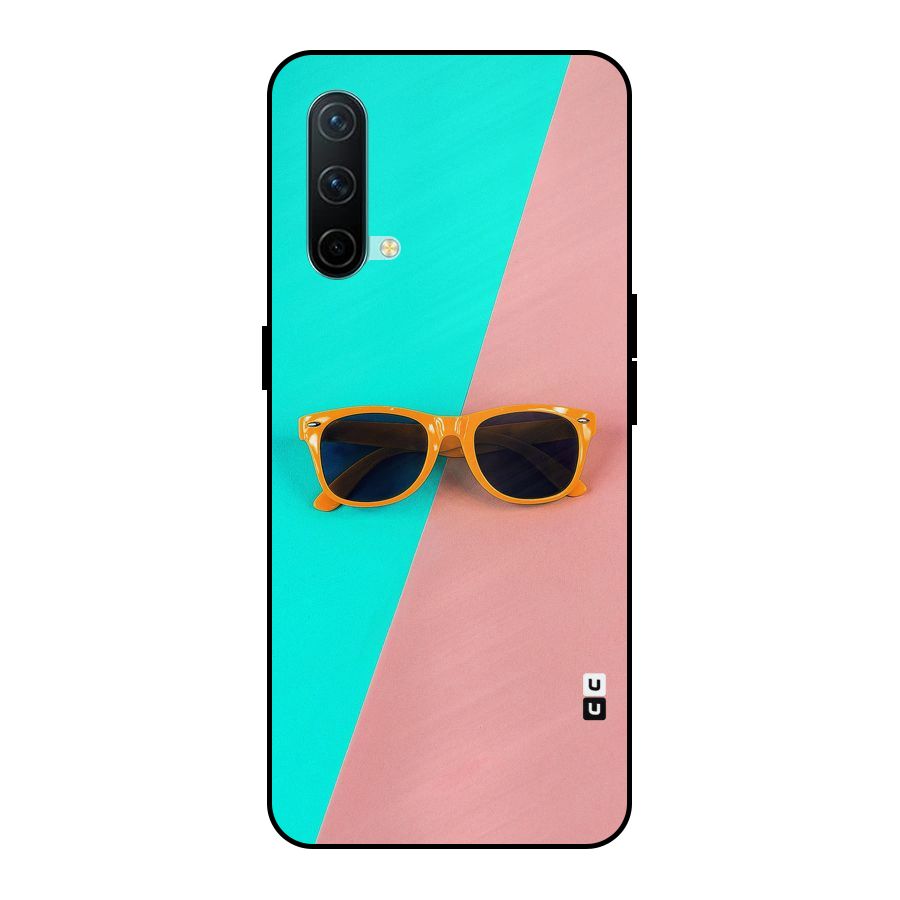 Minimal Glasses Metal Back Case for OnePlus Nord CE 5G