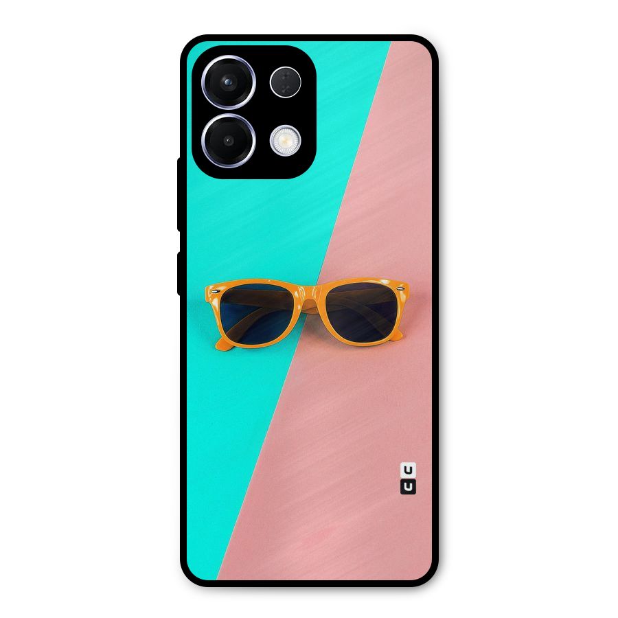 Minimal Glasses Metal Back Case for Oppo K13