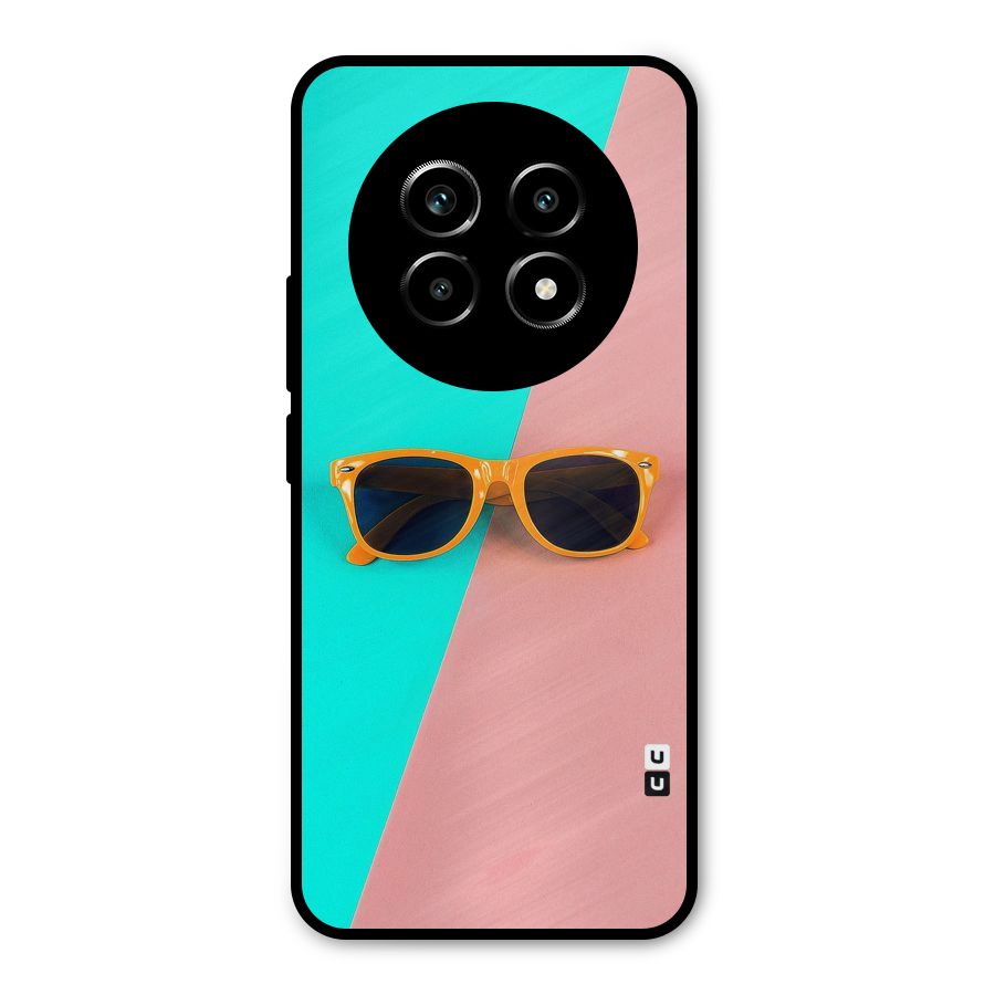 Minimal Glasses Metal Back Case for Realme 13 Pro