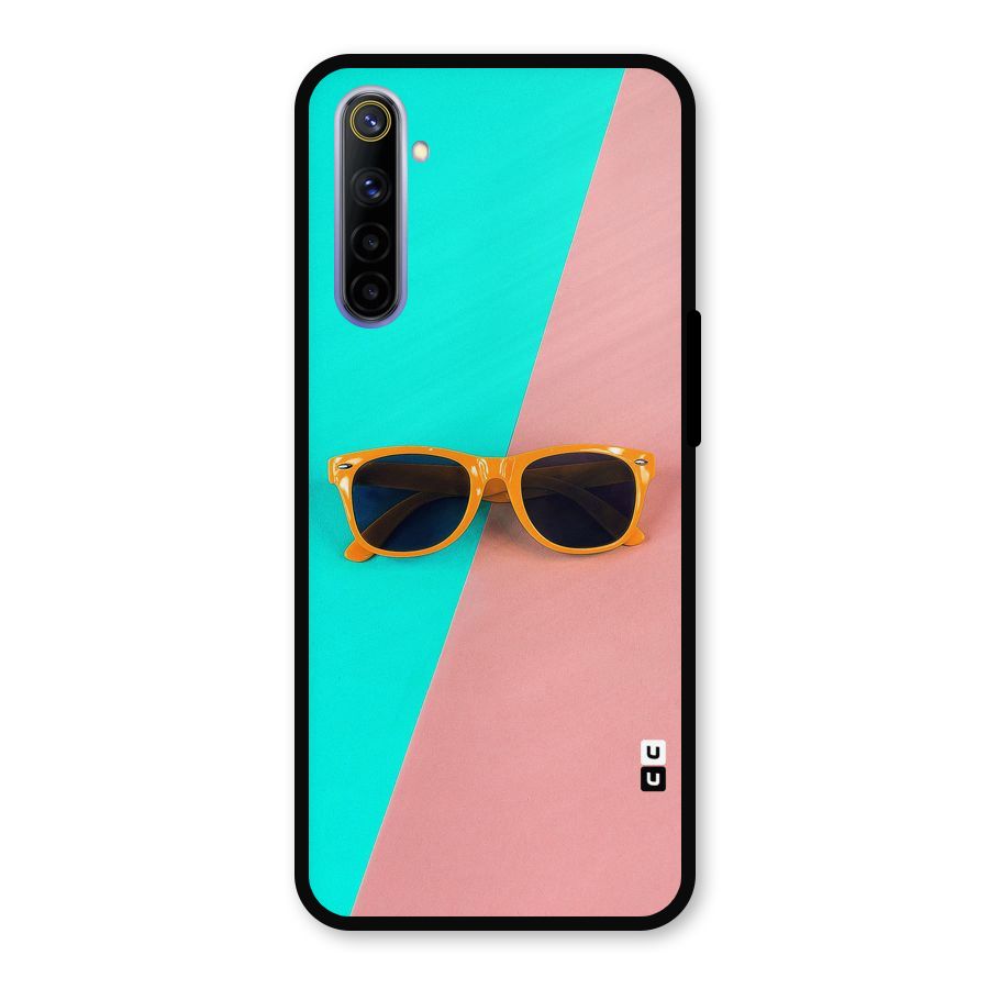 Minimal Glasses Metal Back Case for Realme 6