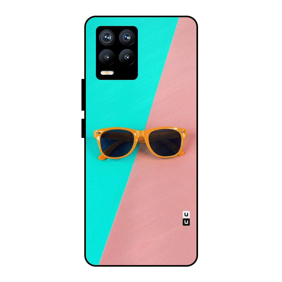 Minimal Glasses Metal Back Case for Realme 8 Pro