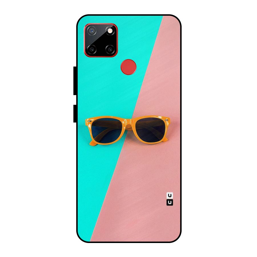 Minimal Glasses Metal Back Case for Realme C12