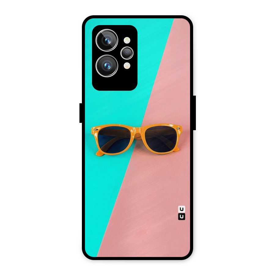 Minimal Glasses Metal Back Case for Realme GT2 Pro