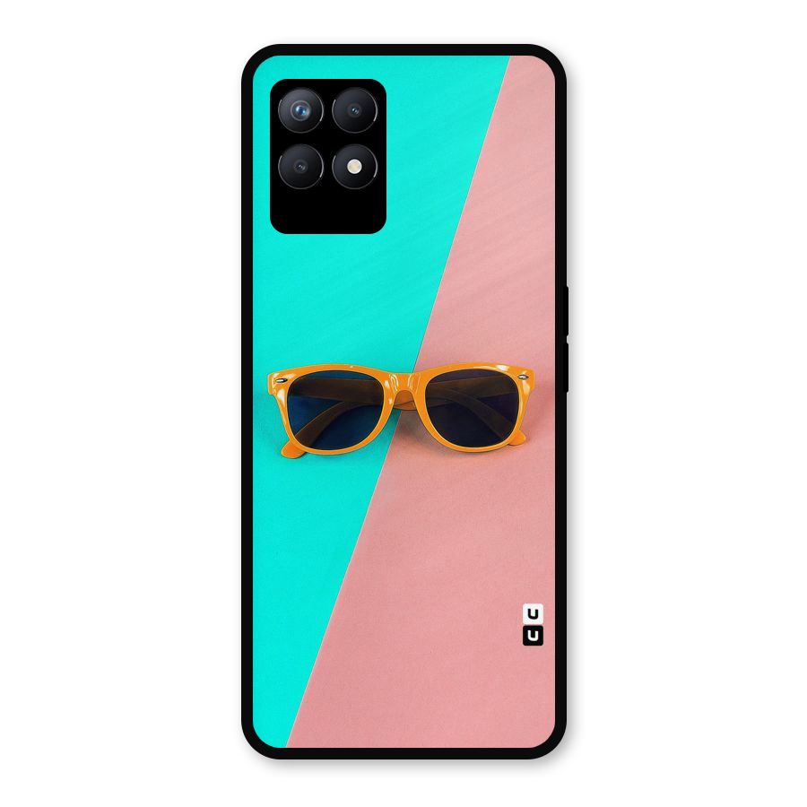 Minimal Glasses Metal Back Case for Realme Narzo 50