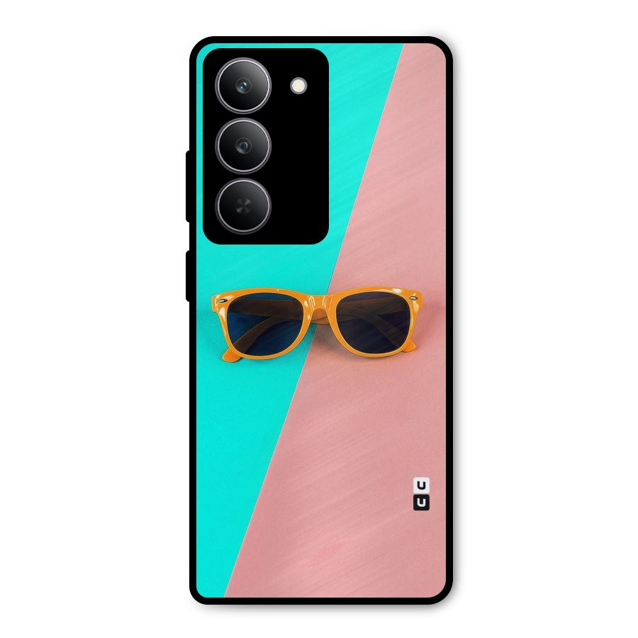 Minimal Glasses Metal Back Case for Realme P3x