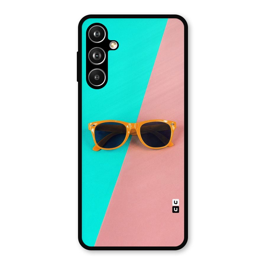 Minimal Glasses Metal Back Case for Samsung Galaxy M54