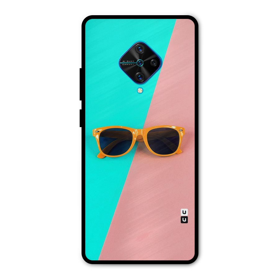 Minimal Glasses Metal Back Case for Vivo S1 Pro