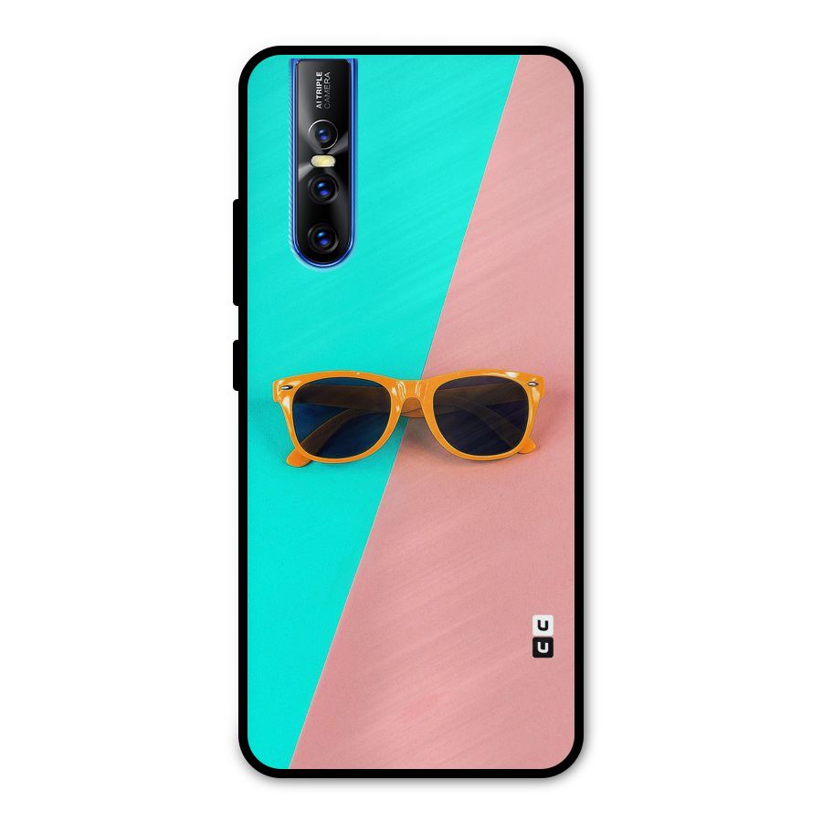 Minimal Glasses Metal Back Case for Vivo V15 Pro