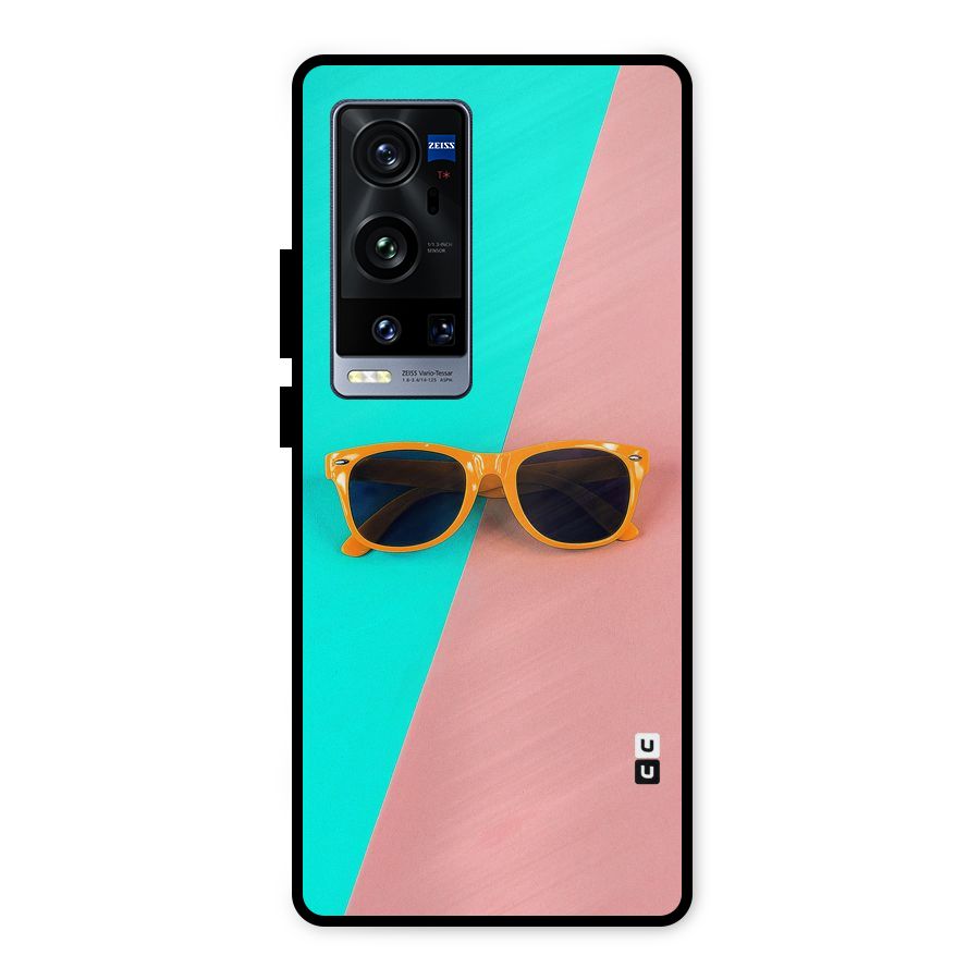 Minimal Glasses Metal Back Case for Vivo X60 Pro Plus