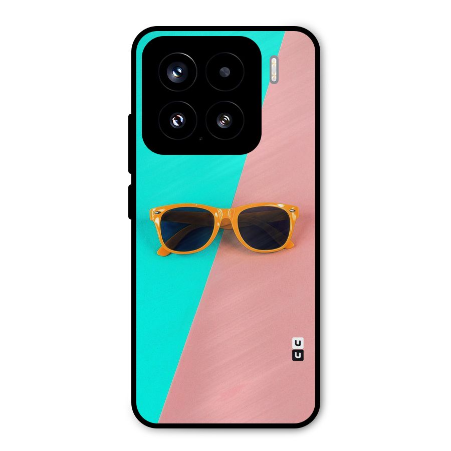 Minimal Glasses Metal Back Case for Xiaomi 15
