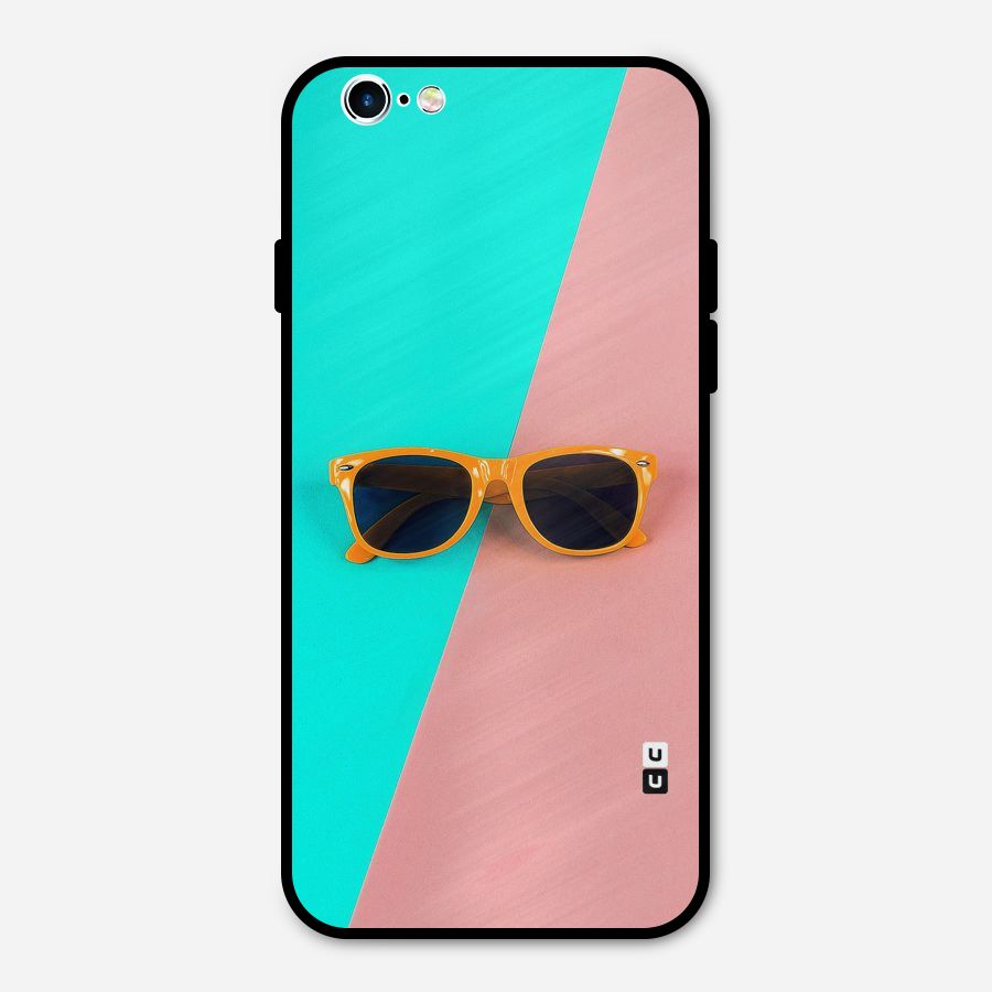 Minimal Glasses Metal Back Case for iPhone 6 6s