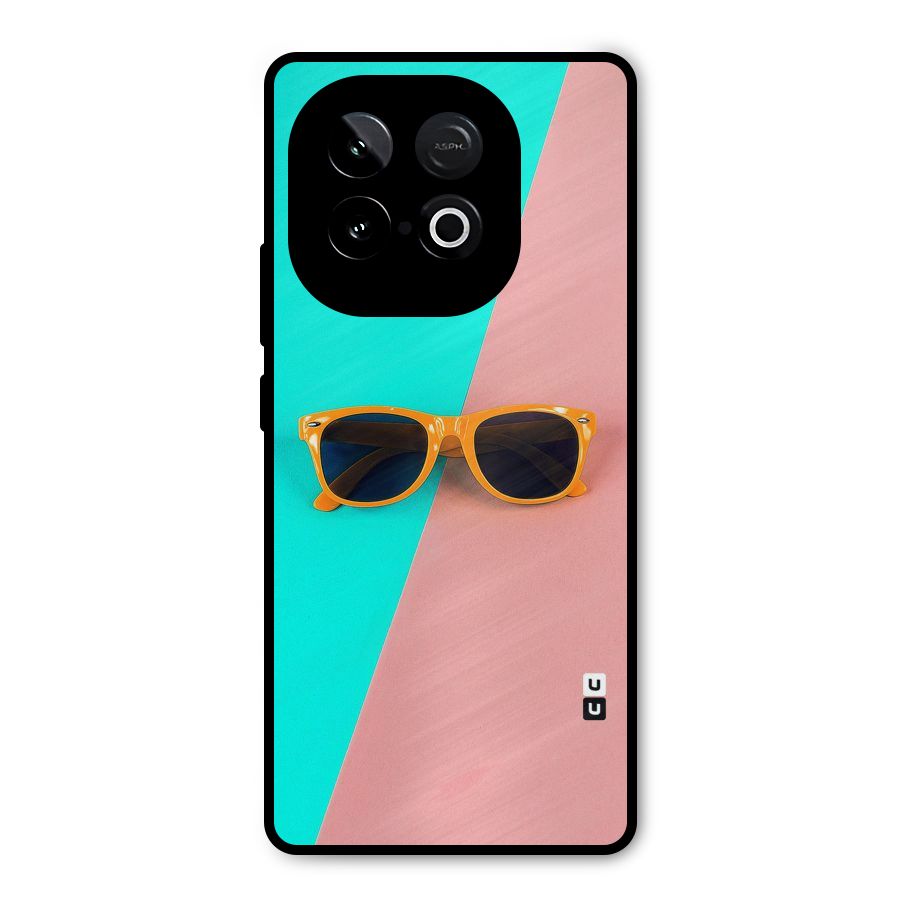 Minimal Glasses Metal Back Case for iQOO Neo 10