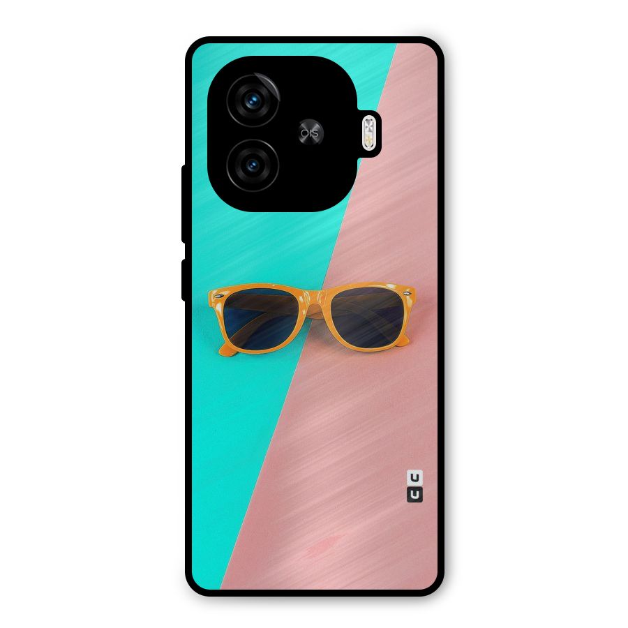 Minimal Glasses Metal Back Case for iQOO Neo 10R