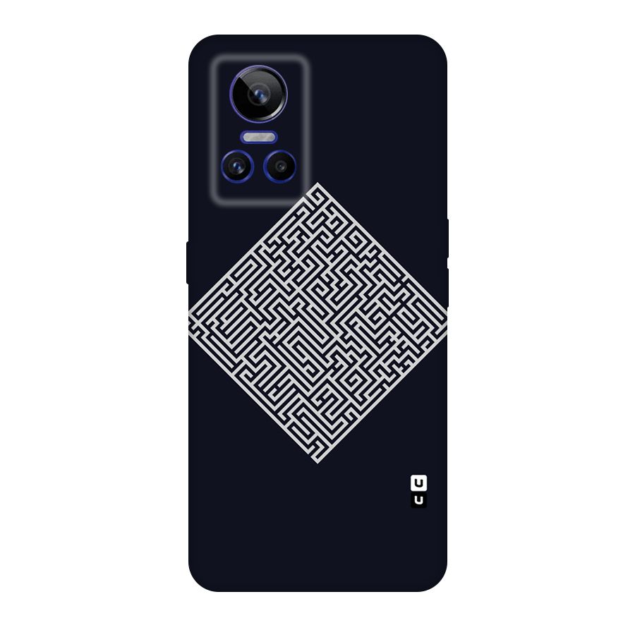Minimal Maze Pattern Original Polycarbonate Back Case for Realme GT Neo 3