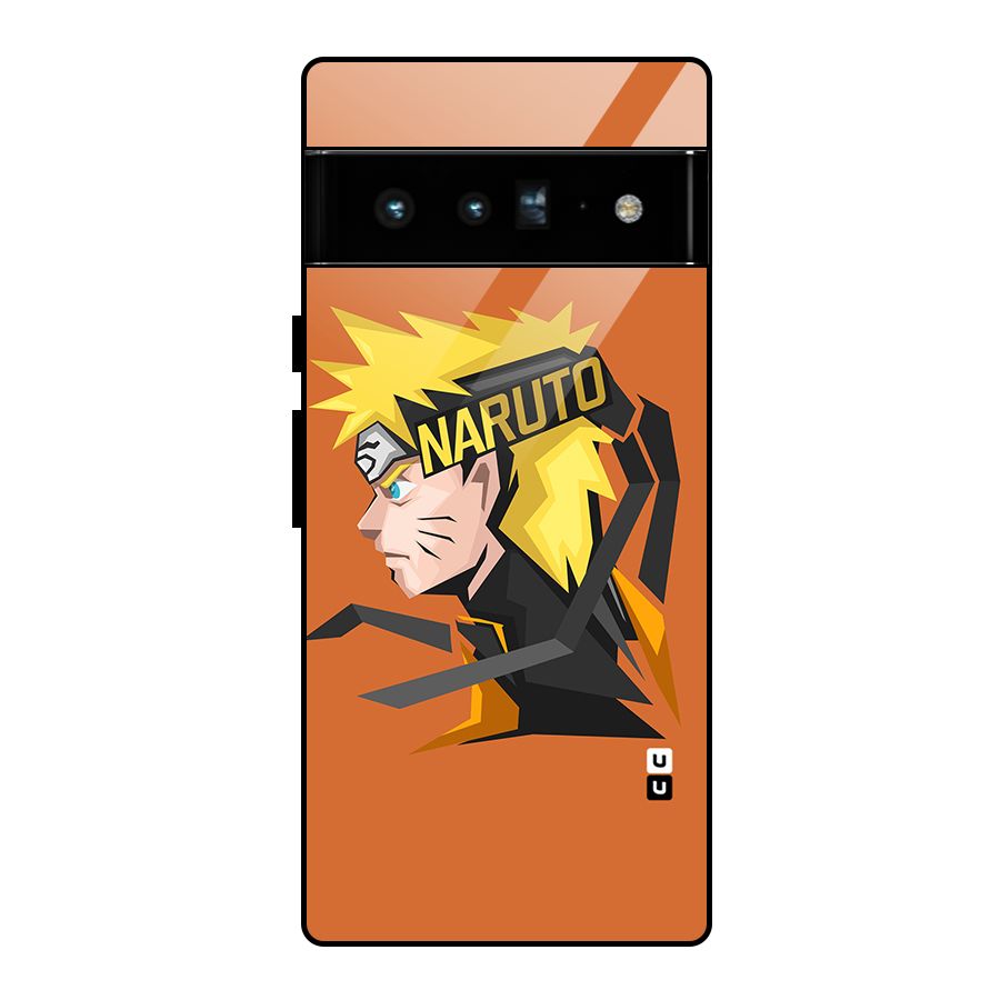Minimal Naruto Artwork Glass Back Case for Google Pixel 6 Pro
