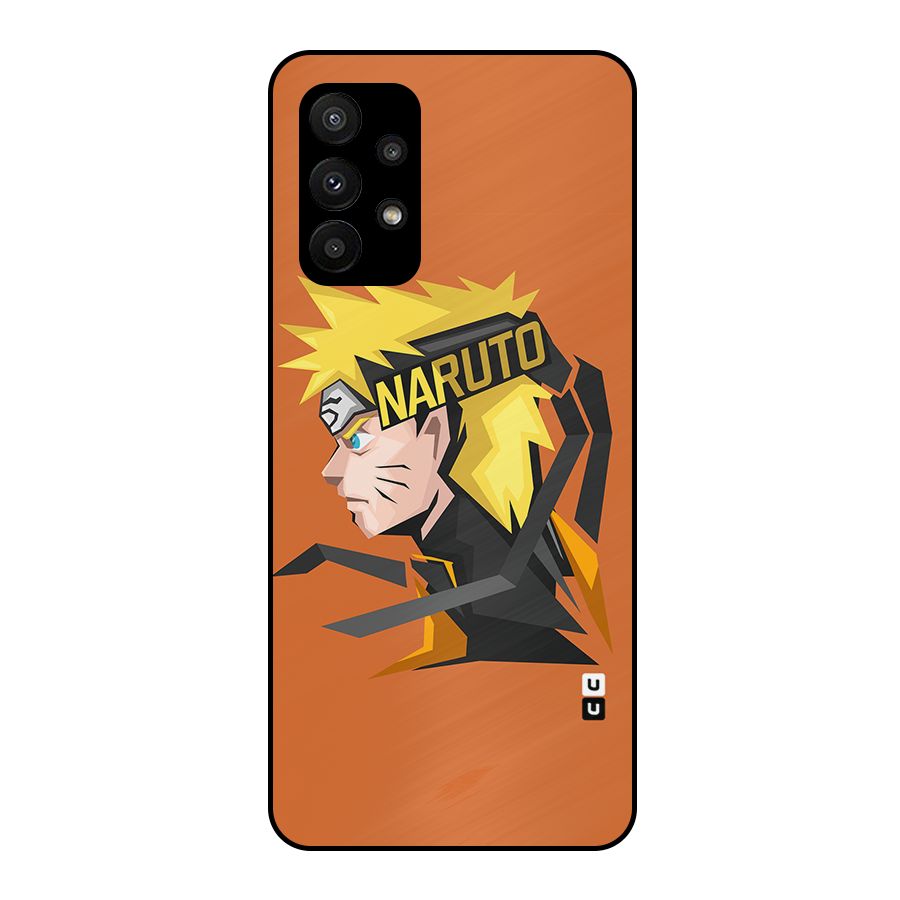 Minimal Naruto Artwork Metal Back Case for Galaxy A23