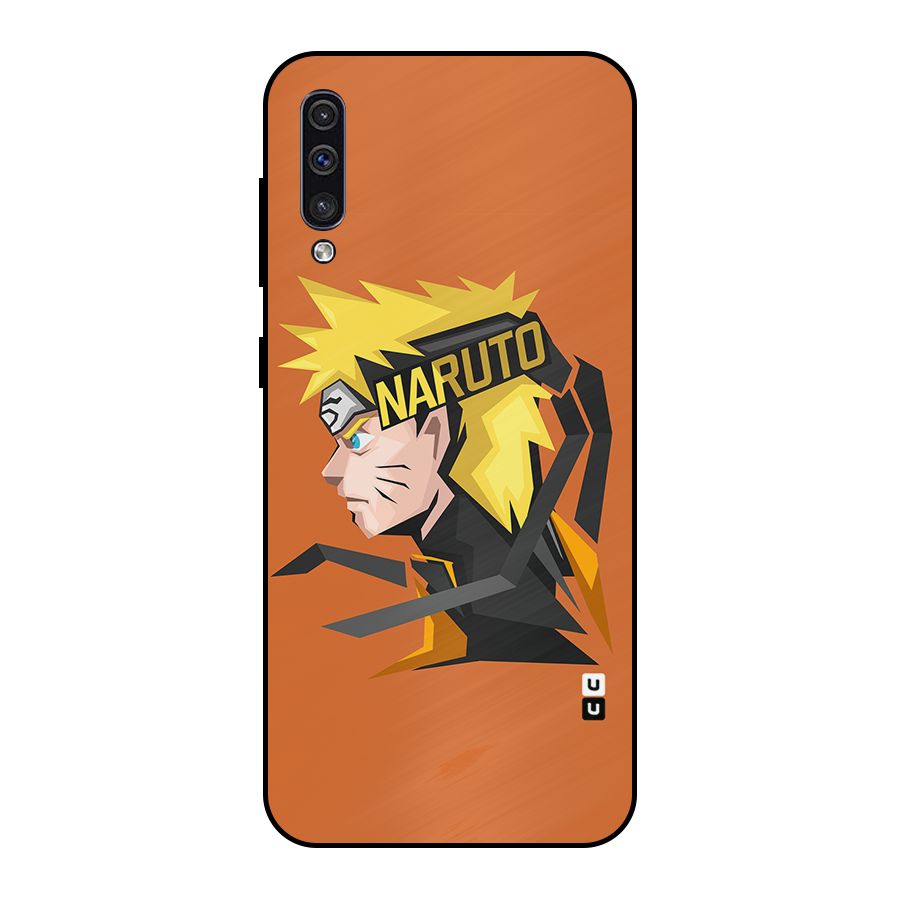 Minimal Naruto Artwork Metal Back Case for Galaxy A30s
