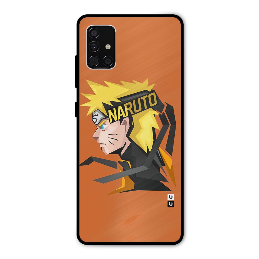 Minimal Naruto Artwork Metal Back Case for Galaxy A51
