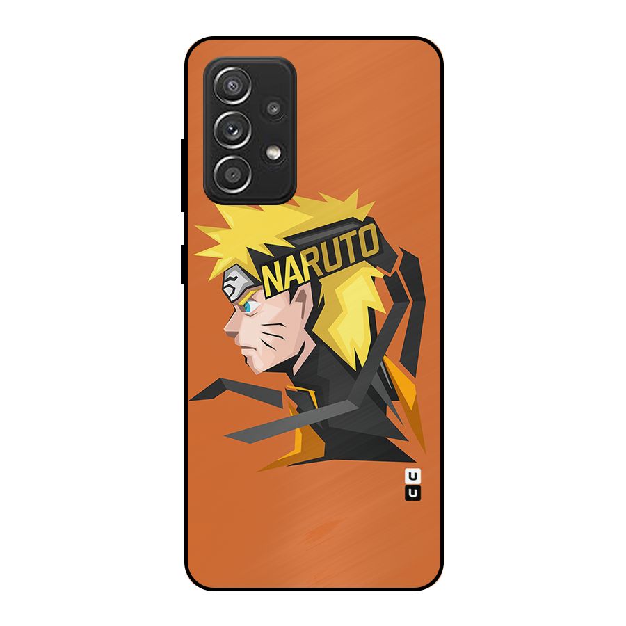 Minimal Naruto Artwork Metal Back Case for Galaxy A52s 5G
