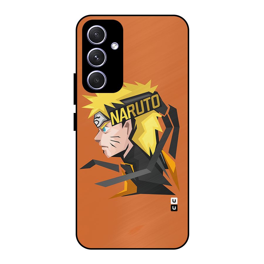 Minimal Naruto Artwork Metal Back Case for Galaxy A54