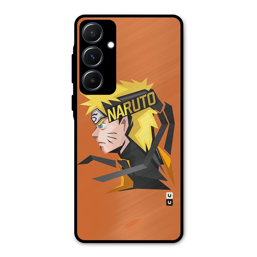 Minimal Naruto Artwork Metal Back Case for Galaxy A55