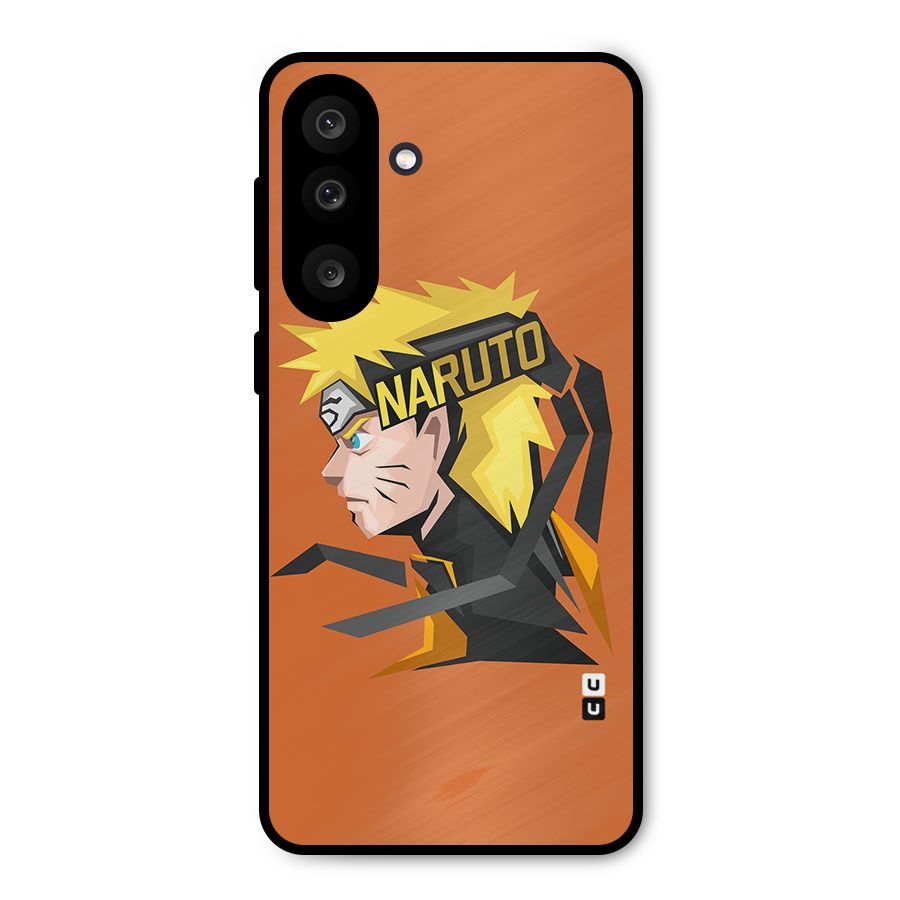Minimal Naruto Artwork Metal Back Case for Galaxy M56