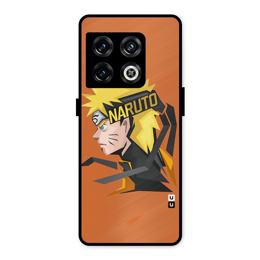 Minimal Naruto Artwork Metal Back Case for OnePlus 10 Pro 5G