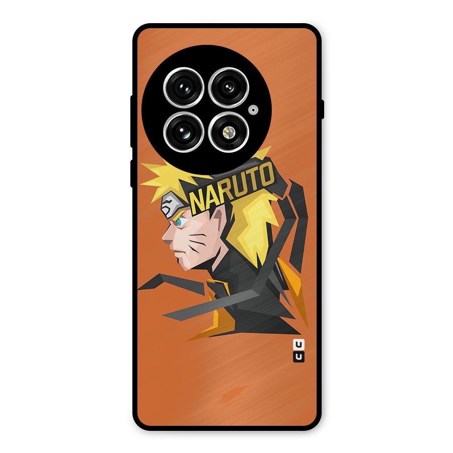 Minimal Naruto Artwork Metal Back Case for OnePlus 13