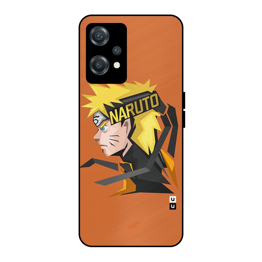 Minimal Naruto Artwork Metal Back Case for OnePlus Nord CE 2 Lite 5G