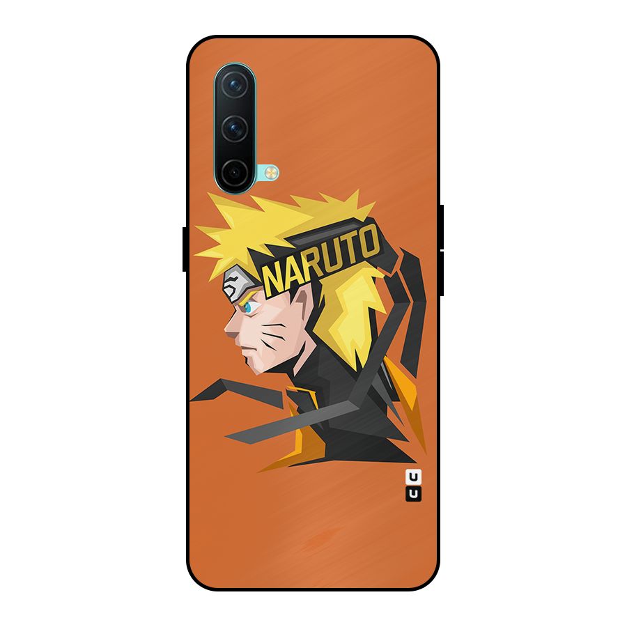 Minimal Naruto Artwork Metal Back Case for OnePlus Nord CE 5G