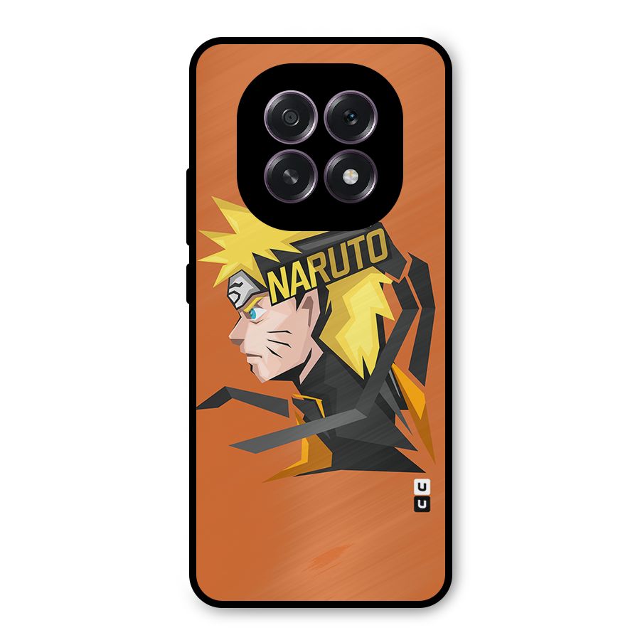 Minimal Naruto Artwork Metal Back Case for Oppo F29