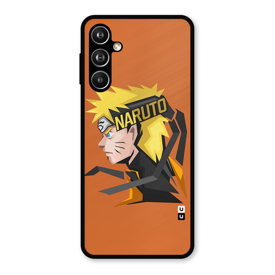 Minimal Naruto Artwork Metal Back Case for Samsung Galaxy M54