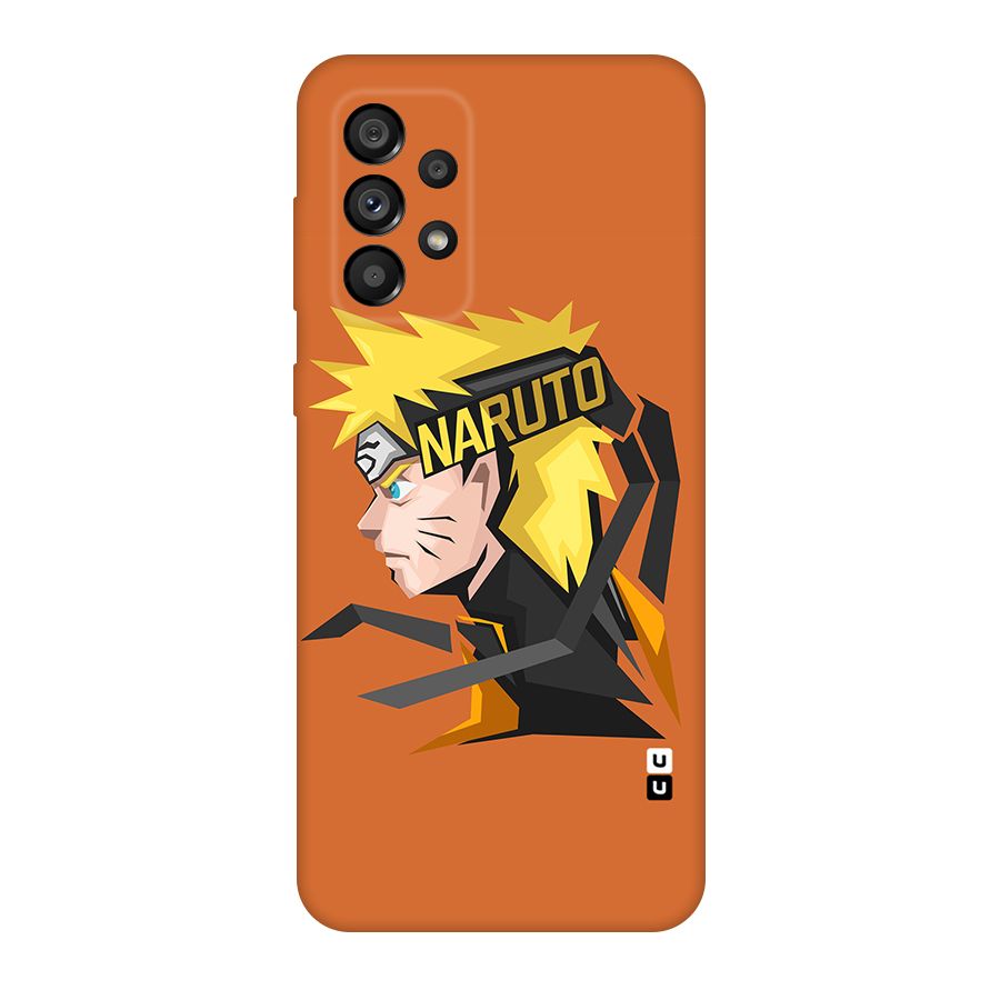Minimal Naruto Artwork Original Polycarbonate Back Case for Galaxy A73 5G