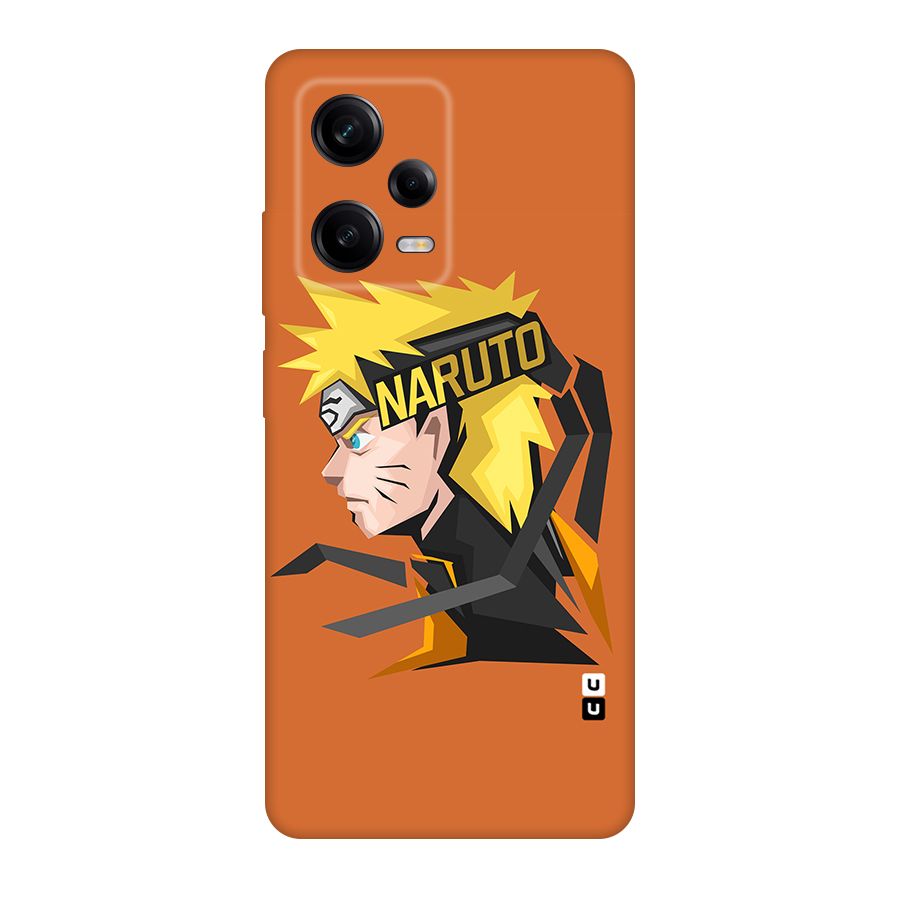 Minimal Naruto Artwork Original Polycarbonate Back Case for Redmi Note 12 Pro