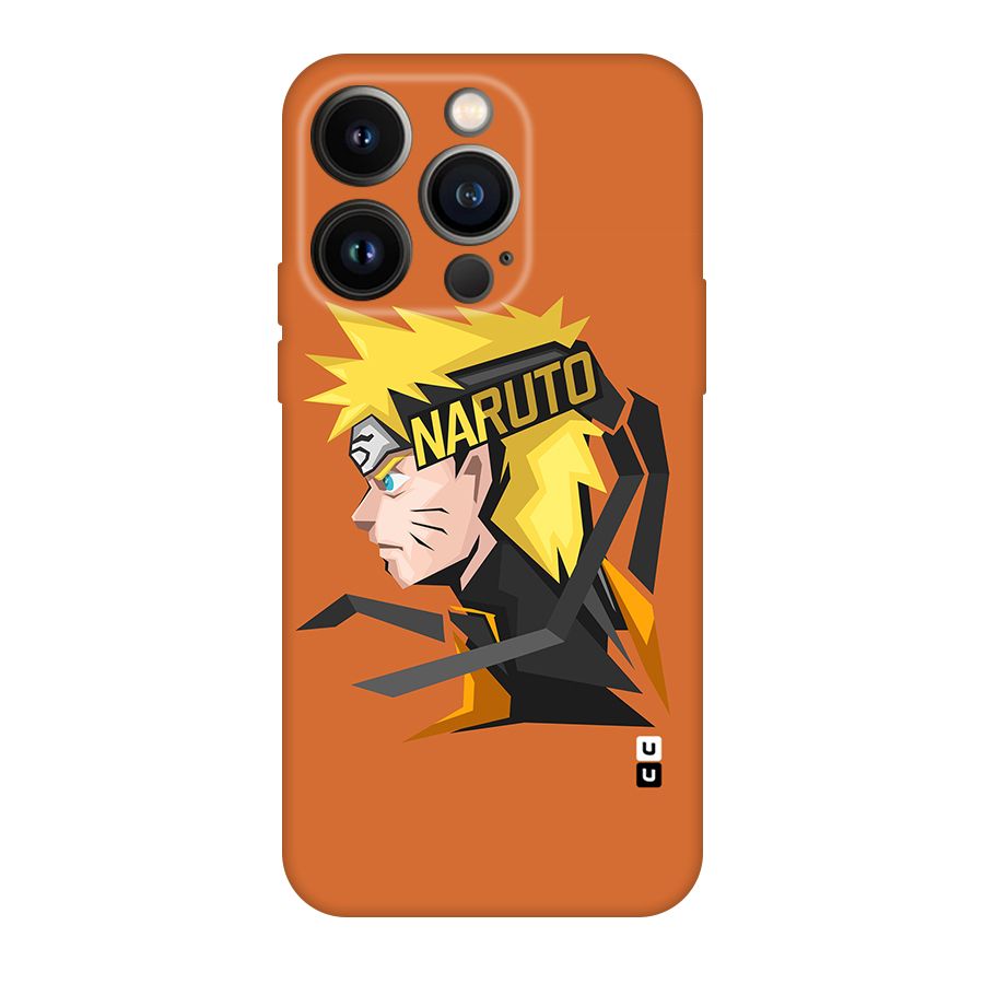 Minimal Naruto Artwork Original Polycarbonate Back Case for iPhone 14 Pro