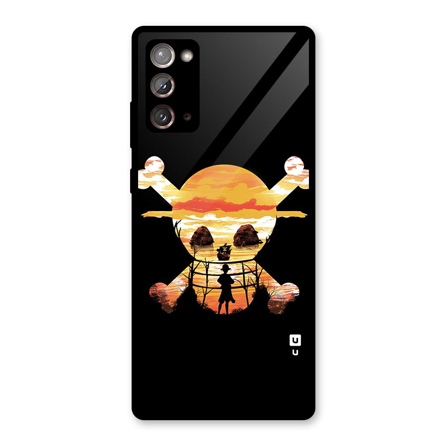 Minimal One Piece Glass Back Case for Galaxy Note 20