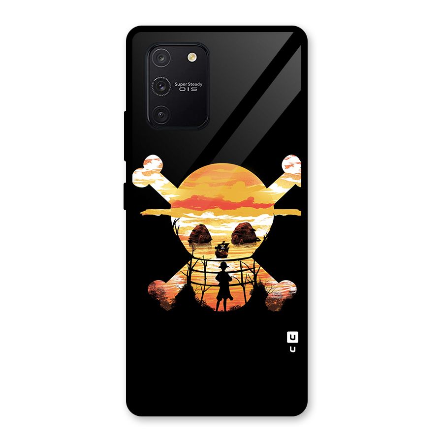 Minimal One Piece Glass Back Case for Galaxy S10 Lite
