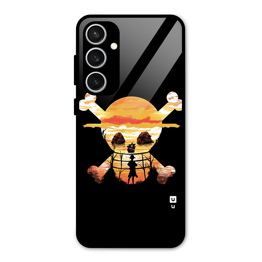 Minimal One Piece Glass Back Case for Galaxy S23 FE