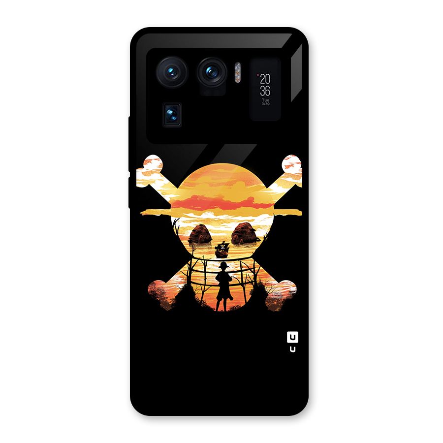Minimal One Piece Glass Back Case for Mi 11 Ultra