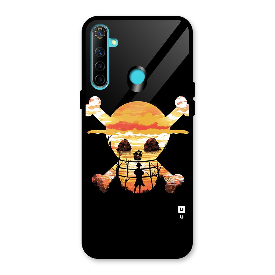 Minimal One Piece Glass Back Case for Realme 5