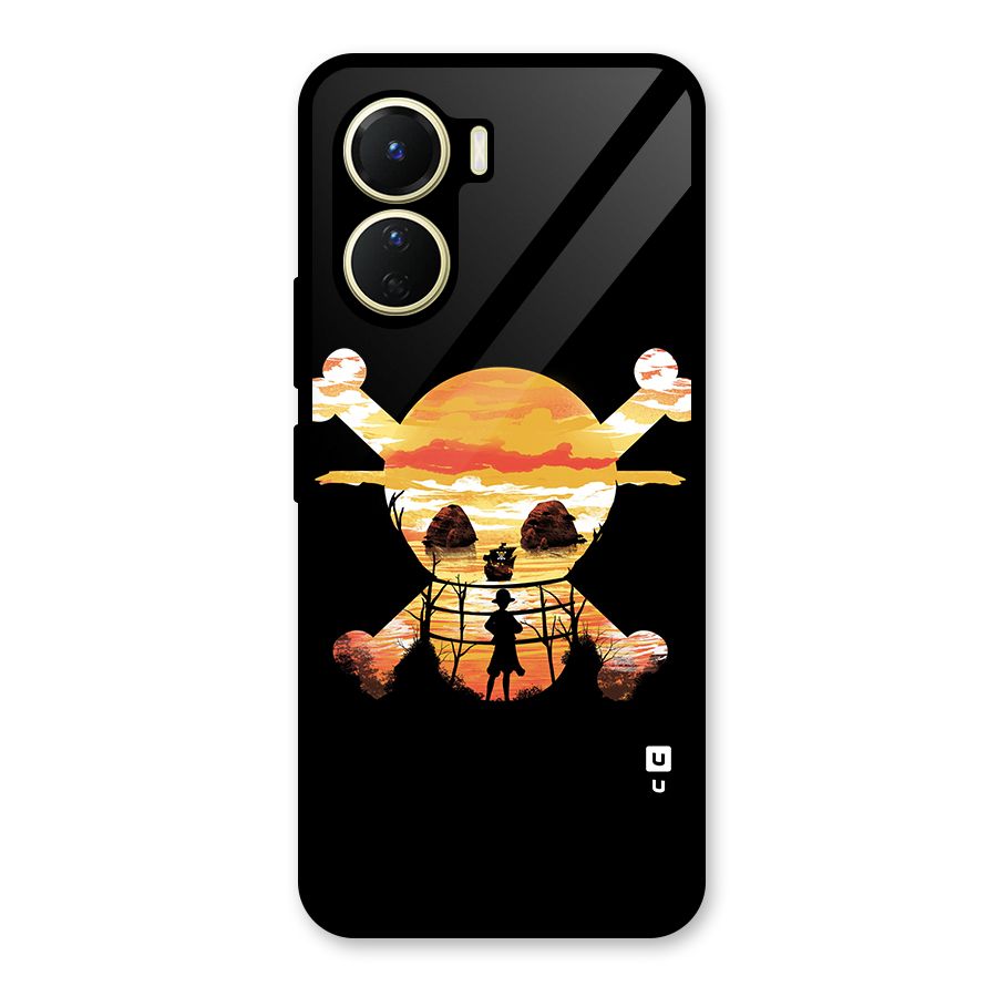 Minimal One Piece Glass Back Case for Vivo Y16