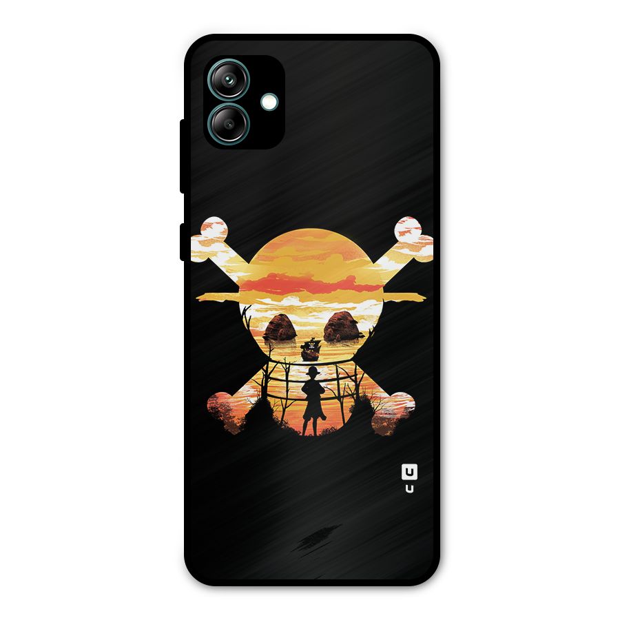 Minimal One Piece Metal Back Case for Galaxy A04