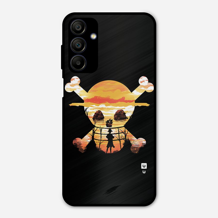 Minimal One Piece Metal Back Case for Galaxy A15 5G