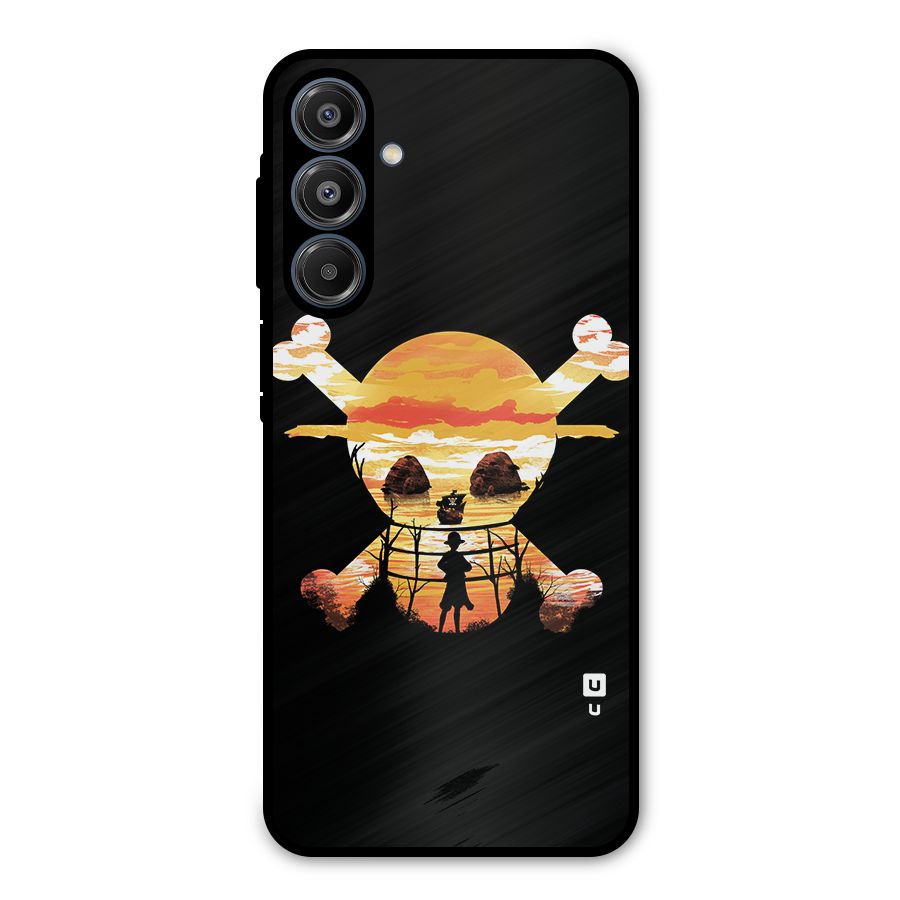 Minimal One Piece Metal Back Case for Galaxy A16 5G