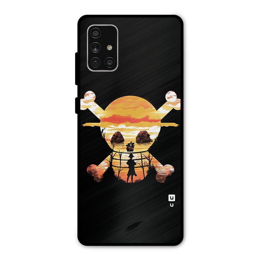 Minimal One Piece Metal Back Case for Galaxy A71