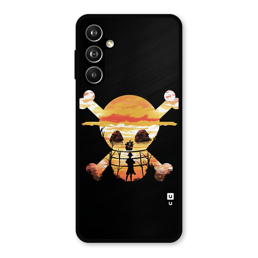 Minimal One Piece Metal Back Case for Galaxy F54
